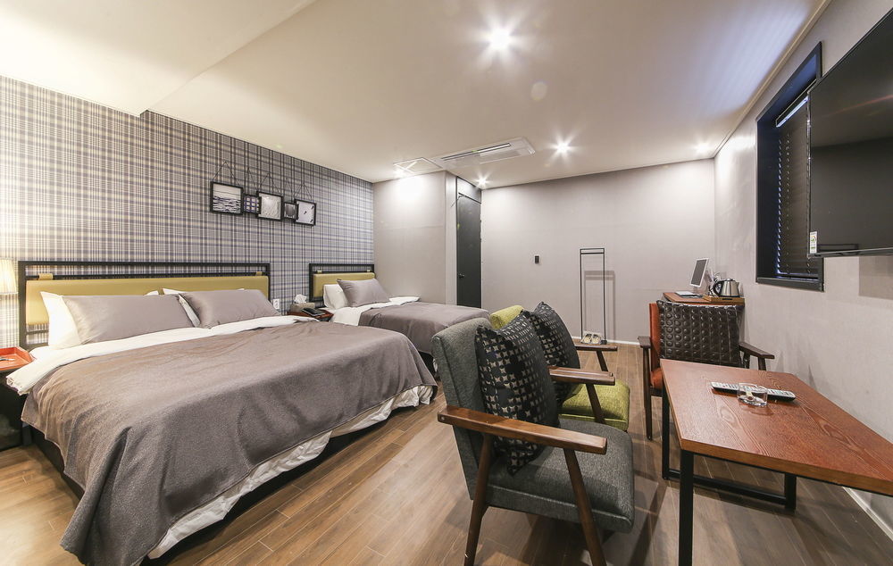 Brown Dot Hotel Gwangan Beach Busan Exteriör bild