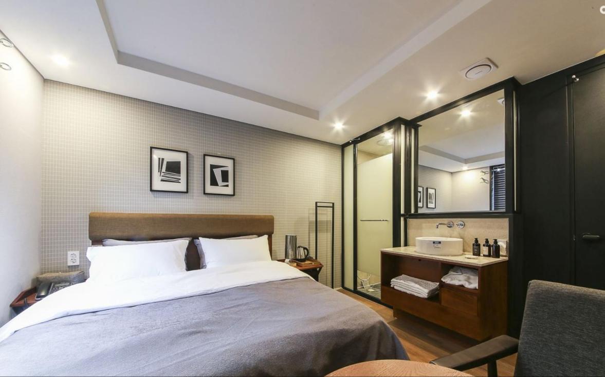 Brown Dot Hotel Gwangan Beach Busan Exteriör bild