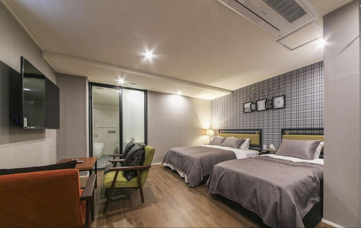 Brown Dot Hotel Gwangan Beach Busan Exteriör bild