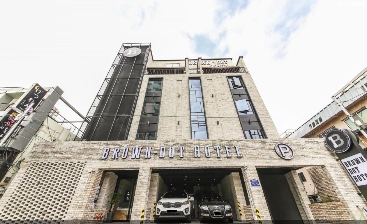 Brown Dot Hotel Gwangan Beach Busan Exteriör bild